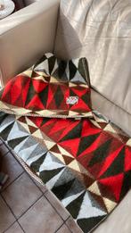 Vintage wollen deken, Huis en Inrichting, Woonaccessoires | Plaids en Woondekens, Ophalen, Gebruikt