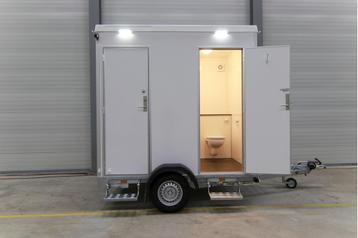 Luxe Toiletwagen 1+1 | 110 PVC afvoer | WC wagen | Easywagon beschikbaar voor biedingen