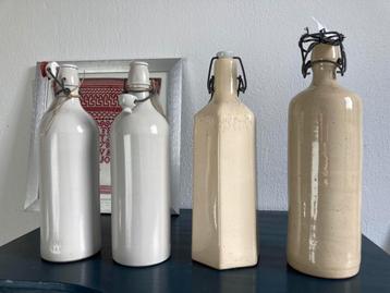 Gres flessen uit Frankrijk beschikbaar voor biedingen