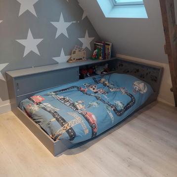 Wood connect hoekbed grijs beschikbaar voor biedingen