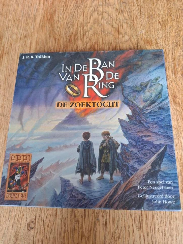 In de Ban van de Ring: De Zoektocht Bordspel, Hobby en Vrije tijd, Gezelschapsspellen | Bordspellen, Zo goed als nieuw, Ophalen of Verzenden