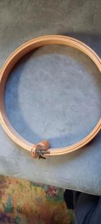 Houten borduurring / quiltring, Ophalen of Verzenden, Gebruikt, Handborduren, Onderdeel of Toebehoren