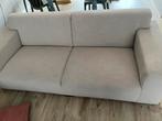 Beige 3-zitsbank - nette staat, enkele vlekjes, Huis en Inrichting, Banken | Bankstellen, Ophalen, Gebruikt, Driepersoons, 75 tot 100 cm