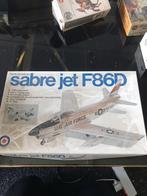 North American Sabre Jet F86D, Ophalen of Verzenden, Zo goed als nieuw, 1:72 tot 1:144, Overige merken