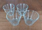 Amuse glaasjes (4x). Afmeting Ø 7,5 x Ø 5,1 x 6,1 cm., Huis en Inrichting, Keuken | Servies, Glas of Glazen, Ophalen of Verzenden