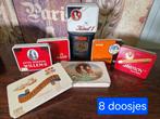 8 oude sigarendoosjes, Verzamelen, Ophalen of Verzenden