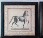 Afbeelding van paard in schilderij met lijst, Ophalen