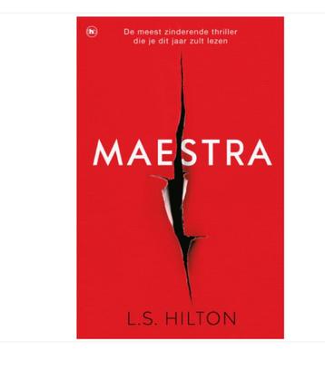  MAESTRO nieuw paperback boek BCBC thriller BCBC beschikbaar voor biedingen