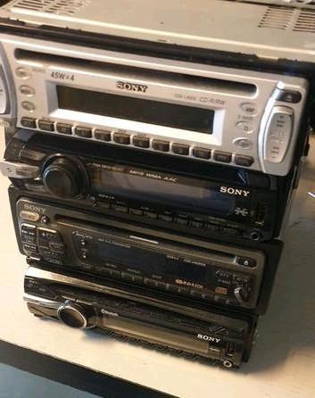Sony autoradio.s  beschikbaar voor biedingen