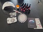 Compleet nagel set, Sieraden, Tassen en Uiterlijk, Uiterlijk | Cosmetica en Make-up, Ophalen of Verzenden, Zo goed als nieuw, Handen en Nagels
