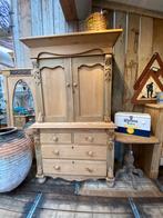 Engels landelijk oud grenen kast buffetkast ladekast, Ophalen