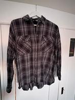 Geruite blouse grijs, Kleding | Dames, Maat 38/40 (M), Ophalen of Verzenden, Zo goed als nieuw, Grijs