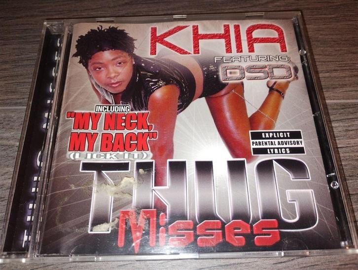 Khia Featuring DSD - Thug Misses, Cd's en Dvd's, Cd's | Hiphop en Rap, Zo goed als nieuw, 2000 tot heden, Ophalen of Verzenden