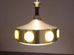 Deense vintage hanglamp, Huis en Inrichting, Lampen | Hanglampen, Niet bekend, Ophalen of Verzenden, Glas, Minder dan 50 cm