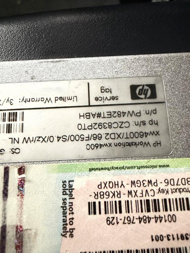 HP XW4600 Workstation - Quad Core, 6GB RAM, 2x GPU, Computers en Software, Desktop Pc's, Gebruikt, Onbekend, HDD, 4 GB, Met videokaart