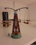 Blikken speelgoed vliegtuig draaimolen, Ophalen of Verzenden