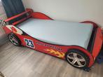 Autobed 90x200, Kinderen en Baby's, Kinderkamer | Bedden, Ophalen, 85 tot 100 cm, Zo goed als nieuw, Lattenbodem