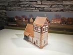 Vakwerk Kerk kerkgebouw N spoor trein 1:160, Hobby en Vrije tijd, Modeltreinen | N-Spoor, Overige merken, Gebruikt, Gelijkstroom of Wisselstroom