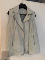 Est’seven leren bodywarmer, Kleding | Dames, Bodywarmers, Beige, Est’seven, Maat 42/44 (L), Ophalen of Verzenden