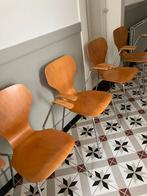 Vintage design  Denemarken beuken vlinder stoelen, Huis en Inrichting, Stoelen, Ophalen, Gebruikt, Overige kleuren, Vier