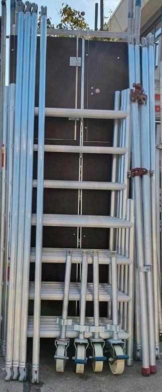 Euroscaffold rolsteiger werkhoogte 6.20 mtr 90 cm breedl  beschikbaar voor biedingen
