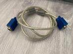 VGA Kabel - 1.5 Meter, Computers en Software, Pc- en Netwerkkabels, Ophalen of Verzenden, Zo goed als nieuw