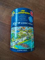 Jan van Haasteren 300 stukjes 19033 Camping chaos - cilinder, Ophalen of Verzenden, Minder dan 500 stukjes, Legpuzzel