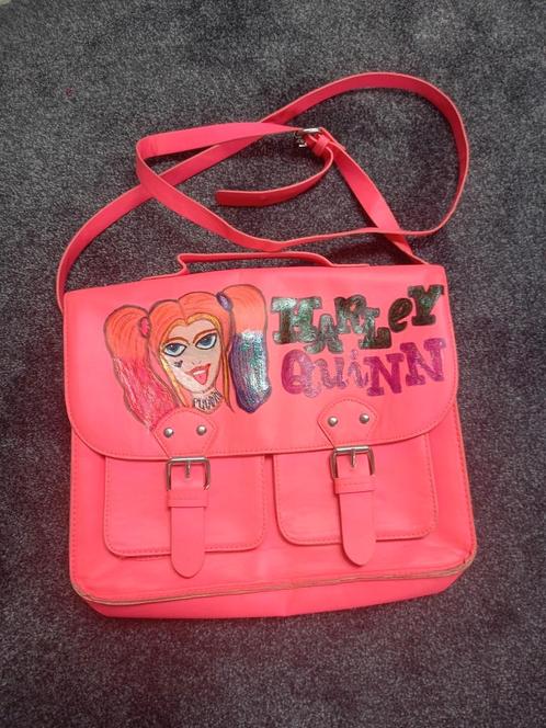 Tas harley quinn, Sieraden, Tassen en Uiterlijk, Tassen | Schooltassen, Gebruikt, Schoudertas, Ophalen of Verzenden