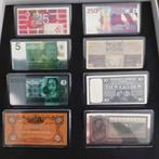 Nederland Cassette Zilveren Miniatuur Bankbiljetten2017/2023, Koningin Beatrix, Zilver, Overige waardes, Verzenden