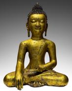 IJzeren Boeddha – Bhumisparsha, China (Qing/Republiek), Ophalen of Verzenden, Gebruikt