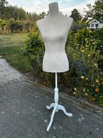 Vintage Paspop met Houten Voet, Ophalen of Verzenden, Gebruikt