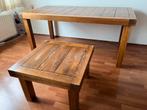 Eettafel en salontafel hout, Huis en Inrichting, Complete inboedels, Ophalen of Verzenden