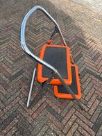 Vintage Keukentrap - 2 Treden, Doe-het-zelf en Verbouw, Ladders en Trappen, Ophalen, Gebruikt, Trap, Opvouwbaar of Inschuifbaar