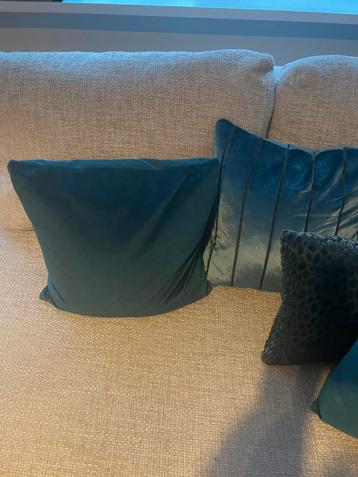 Blauwe sierkussens - claudi beschikbaar voor biedingen
