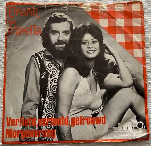 Frank & Mirella Single., Cd's en Dvd's, Vinyl Singles, Gebruikt, Single, Nederlandstalig, 7 inch, Verzenden