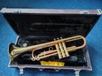 Trompet, Muziek en Instrumenten, Blaasinstrumenten | Trompetten, Ophalen, Gebruikt, Bes-trompet, Met koffer