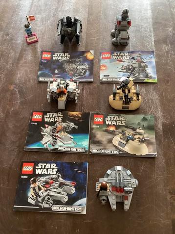Lego Star Wars micro fighters 5 stuks beschikbaar voor biedingen