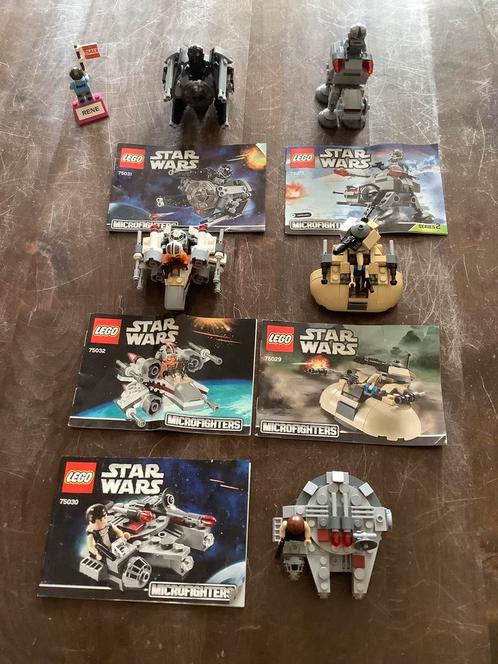 Lego Star Wars micro fighters 5 stuks, Kinderen en Baby's, Speelgoed | Duplo en Lego, Zo goed als nieuw, Lego, Complete set, Ophalen of Verzenden