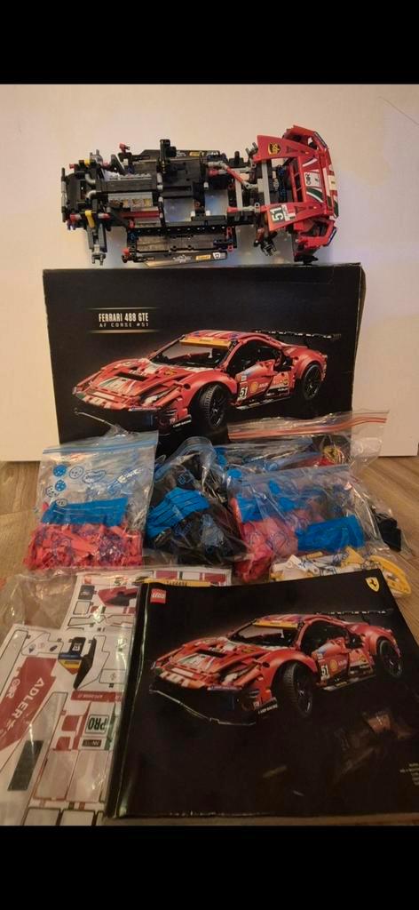 Ferrari 488 GT - Complete lego set (uit elkaar gehaald), Kinderen en Baby's, Speelgoed | Duplo en Lego, Zo goed als nieuw, Ophalen of Verzenden