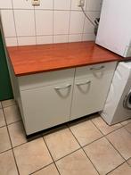 Keukenblokje 100cm Bribus, Huis en Inrichting, Ophalen, Wit, 50 tot 100 cm, Zo goed als nieuw