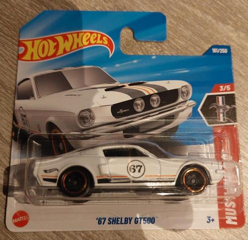 Hot Wheels Shelby GT500, Hobby en Vrije tijd, Modelauto's | Overige schalen, Nieuw, Auto, Ophalen of Verzenden