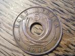 Oost-Afrika 5 Cents 1942, WW2 #284, Verzenden, Overige landen, Losse munt