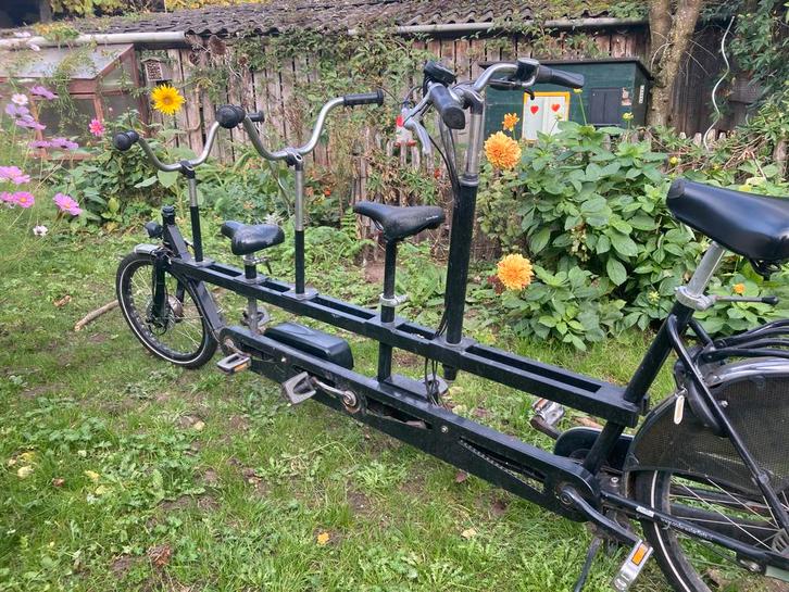 Electrische Onderwaterfiets XL Tandem - Ouder & Kind, Fietsen en Brommers, Fietsen | Tandems, Gebruikt, Minder dan 10 versnellingen