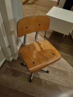 Schoolstoel vintage kind bureaustoel, Kinderen en Baby's, Ophalen, Gebruikt, Stoel(en)