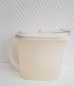 T191 Sapkan model Ruimtespaarder, gebruikt, Tupperware, Ophalen of Verzenden, Gebruikt, Wit, Beker of Kan