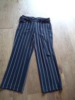 z.g.a.n. zwart gestreepte Cambio broek maat 40, Kleding | Dames, Maat 38/40 (M), Cambio, Zwart, Ophalen of Verzenden