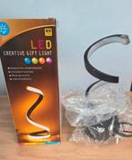 Nieuwe LED Spiraal Tafellamp, Ophalen of Verzenden, Nieuw, Minder dan 50 cm