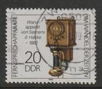 DDR 1989 3227 Wandtelefoon Siemens, Gest, Ophalen of Verzenden, DDR, Gestempeld