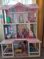 Poppenhuis met toebehoren, Ophalen, Zo goed als nieuw, Poppenhuis