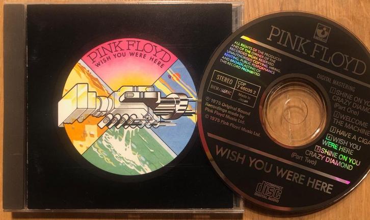 PINK FLOYD - Wish you were here (CD; Harvest; Japan), Cd's en Dvd's, Cd's | Rock, Zo goed als nieuw, Progressive, Ophalen of Verzenden